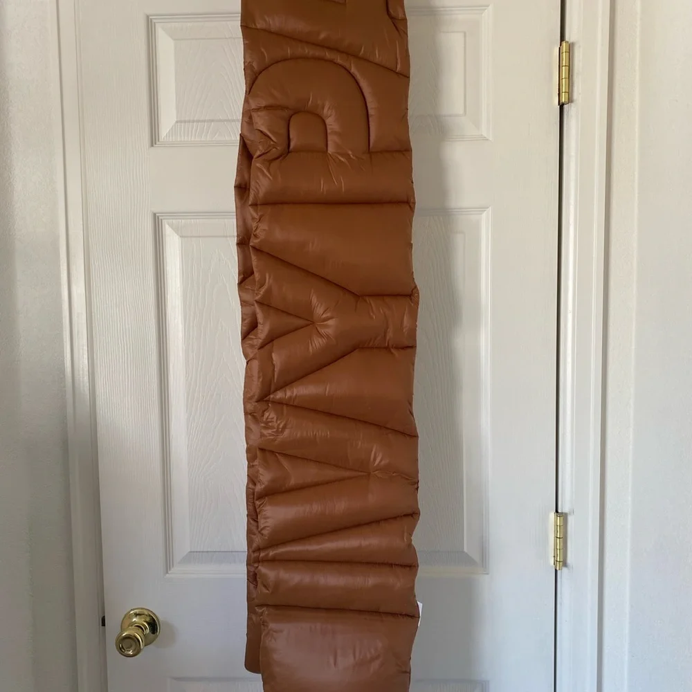 Ivy Park Adidas Beyoncé Padded Scarf Brown OS NWT